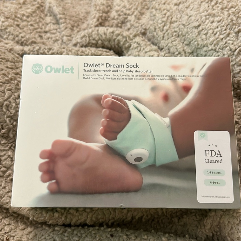Owlet dream sock brand new